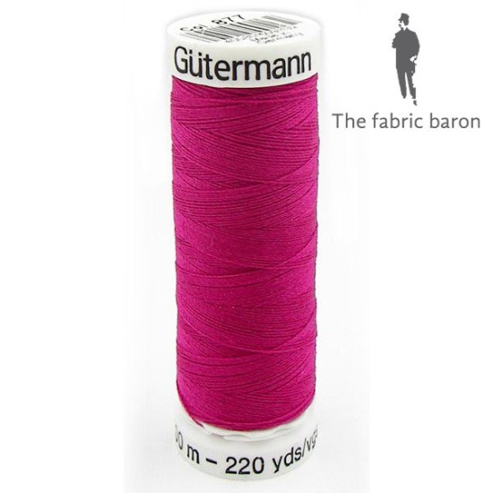 Gutermann Sew-all Thread 200m - Dark Cyclaam (877)