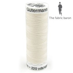 Gutermann Sew-all Thread 200m - Light Beige (802)