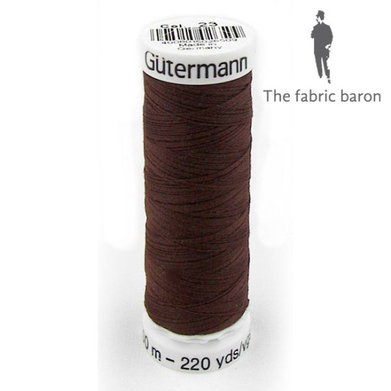Gutermann Sew-all Thread 200m - Light Brown (023)