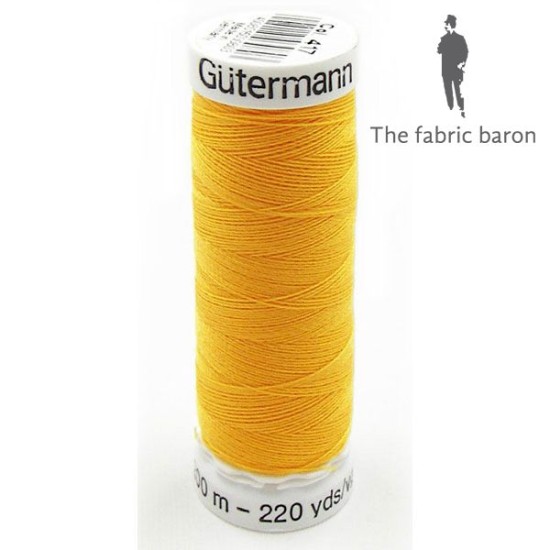 Gutermann Sew-all Thread 200m - Light Yellow Ochre (417)