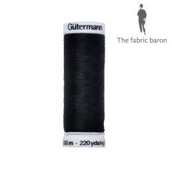 Gutermann Sew-all Thread 200m - Black (000)