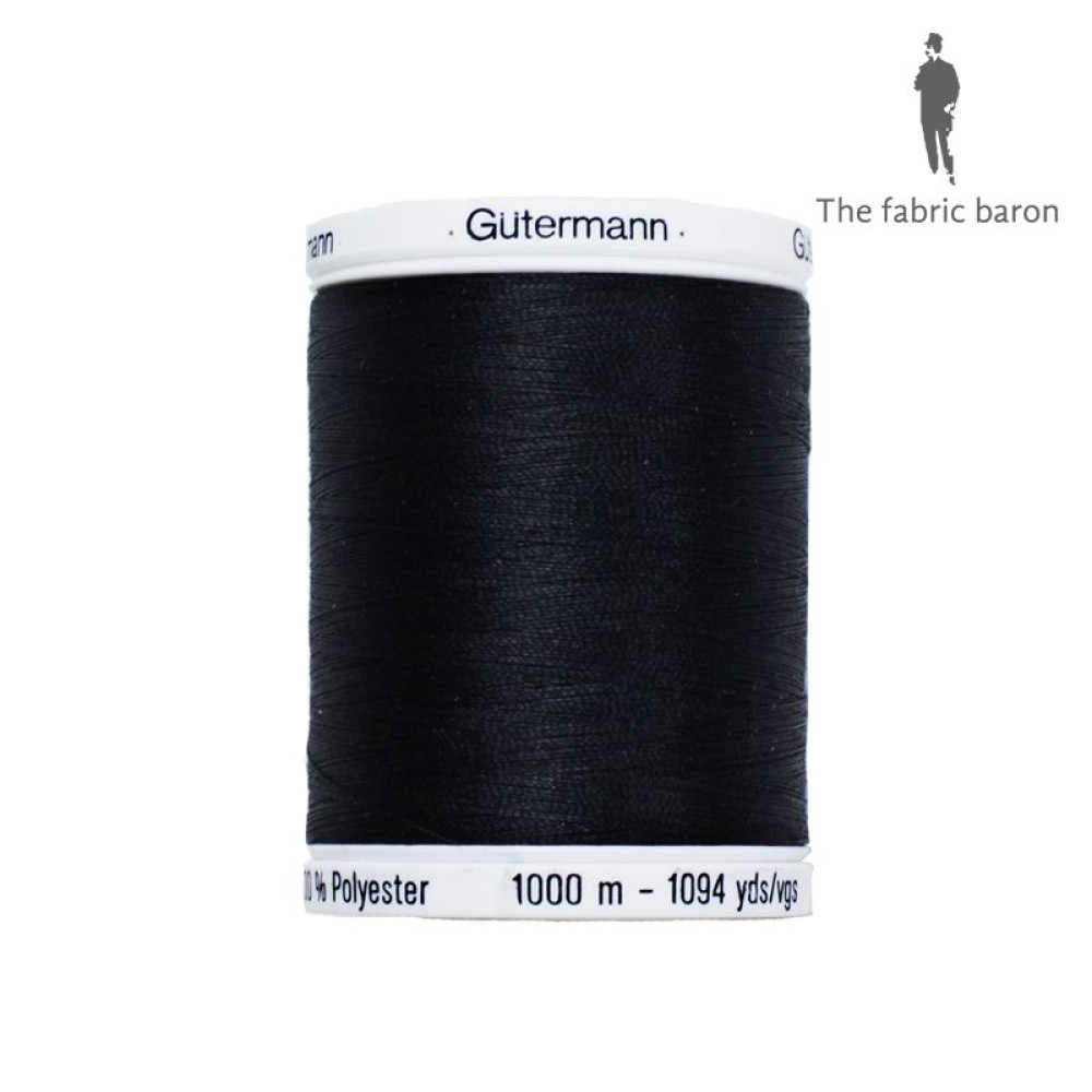 Gutermann Sew-all Thread 200m - Black Navy (665)