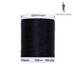 Gutermann Sew-all Thread 1000m - Black (000)
