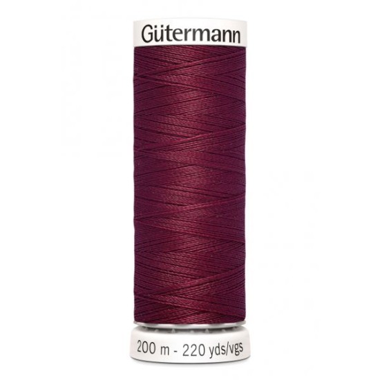 Gütermann Fils pour tout coudre 200m -Bordeaux (375)