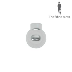 Cord Lock Plastic 15MM - Ecru