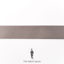 Grosgrain Ribbon 25mm - Dunkelgrau