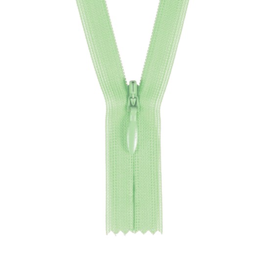 Concealed Zipper - Mint Green