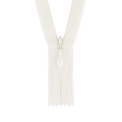 Concealed Zipper - Ivory