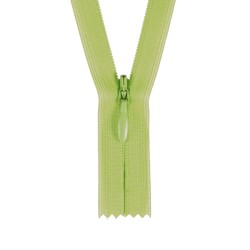 Concealed Zipper - Lime
