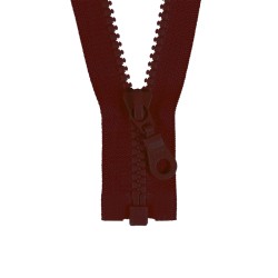 Zipper teeth divisible - Wine red