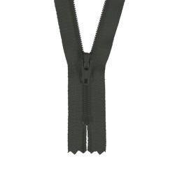 Zipper 3mm non-divisible - Coal gray