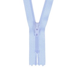 Zipper 3mm non-divisible - Light Blue