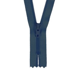 Zipper 3mm non-divisible - Jeans blue