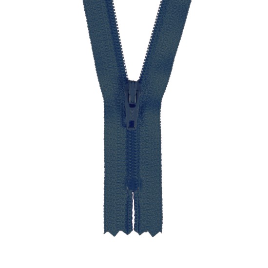 Japon Rits 3mm niet-deelbaar  - Jeans Blauw
