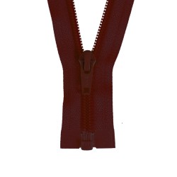 Zipper 6mm  divisible - Wine red