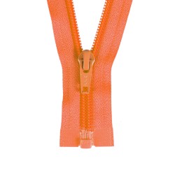 Zipper 6mm  divisible - Orange