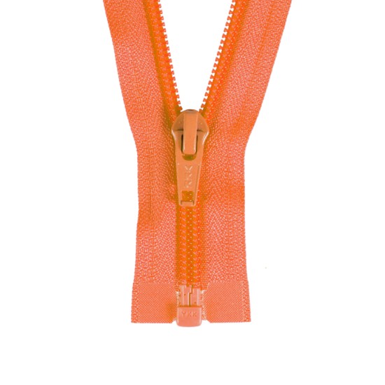 Spiraal Rits 6mm deelbaar - Oranje