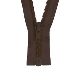 Zipper 6mm  divisible - Dark Brown