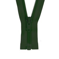 Zipper 6mm  divisible - Dark Green