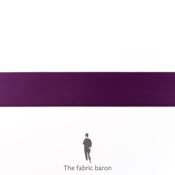 Satin Ribbon Double 25mm - Purple