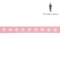 Ribbon Star 15mm - Pink