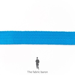 Webbing Ribbon 25mm - Aqua