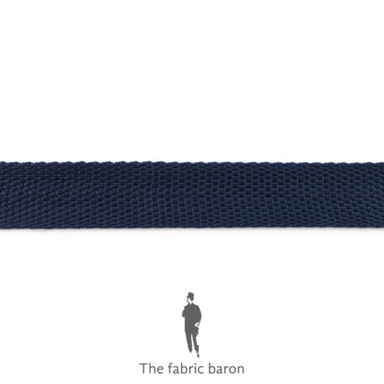 Webbing Ribbon 25mm - Dark Blue