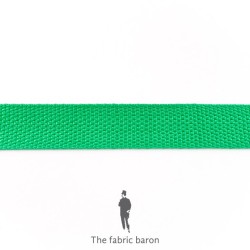 Webbing Ribbon 25mm - Grass Green