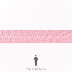 Webbing Ribbon 25mm - Light Pink