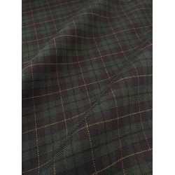 Checked Fabric - Green/Yellow