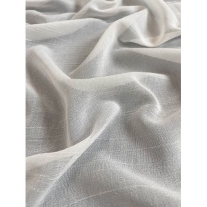 Blouse Fabric - White Rumple