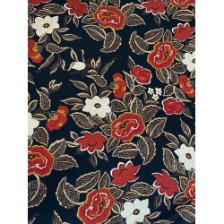 Printed Cotton Stretch - Flowers