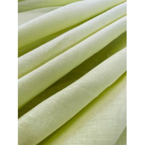 Linen Fabric - Lime