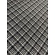 Checked Fabric - Black/Beige