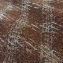 Checked Fabric - Brown/Beige