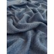 Jersey Boucle Fabric - Jeans Blue