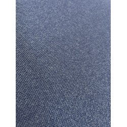 Jersey Bouclé Stoff - Jeansblau