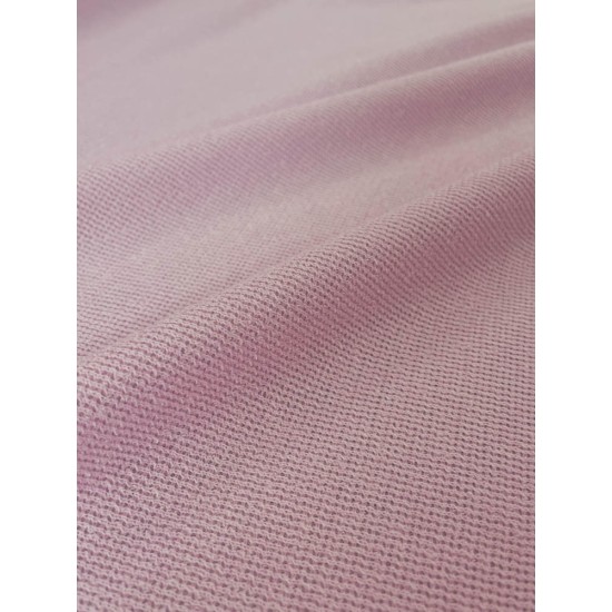 Jersey Boucle Fabric - Pastel Pink