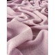 Tissu Jersey Boucle - Rose Pastel