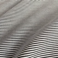 Striped Fabric - Black/White