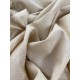 Cotton Linen Fabric - Ecru