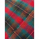 Checkered Fabric Wool - Red/Green/Navy