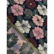 Gobelin Fabric - Flowers Brown/Pink/Green