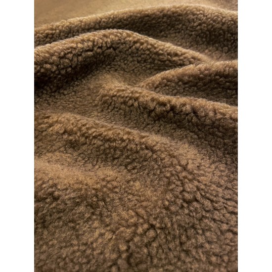 Teddy Fabric - Brown