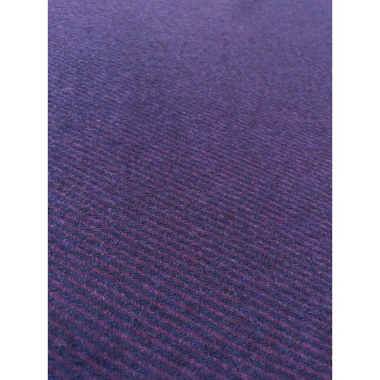 Caban Fabric - Purple/Ink Blue