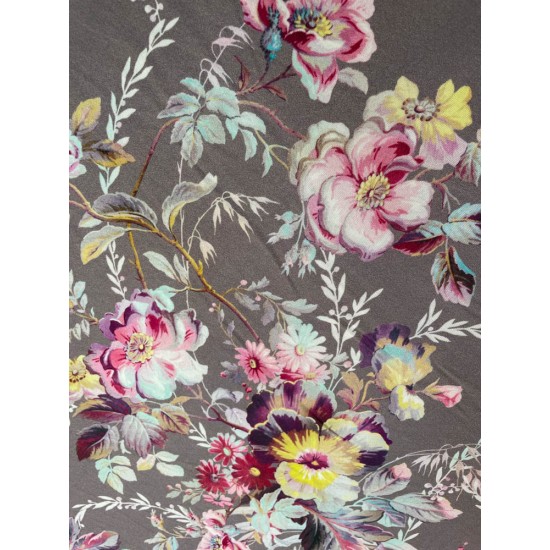 Spandex Fabric - Printed Flowers