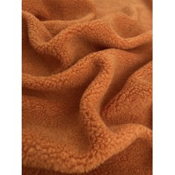 Teddy Fabric - Soft Orange