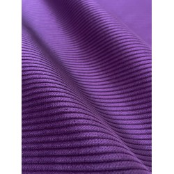 Rib Fabric - Purple (Stretch)