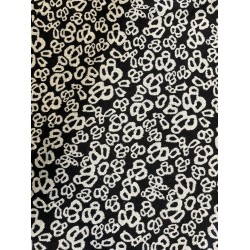 Woven Fabric – Black/White