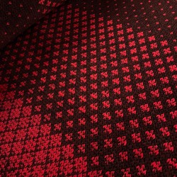 Knitted Fabric - Red (Coupon)
